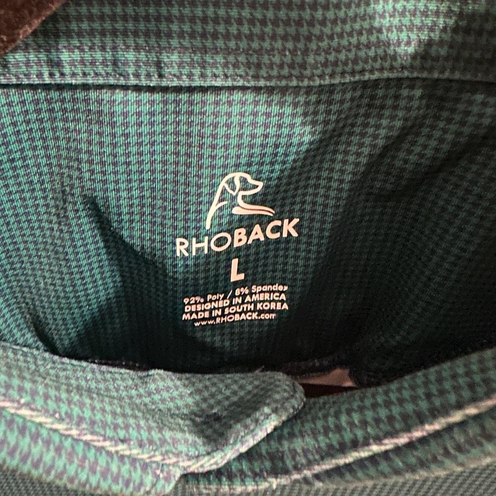 Rhoback Green Polo - Picture 4 of 4